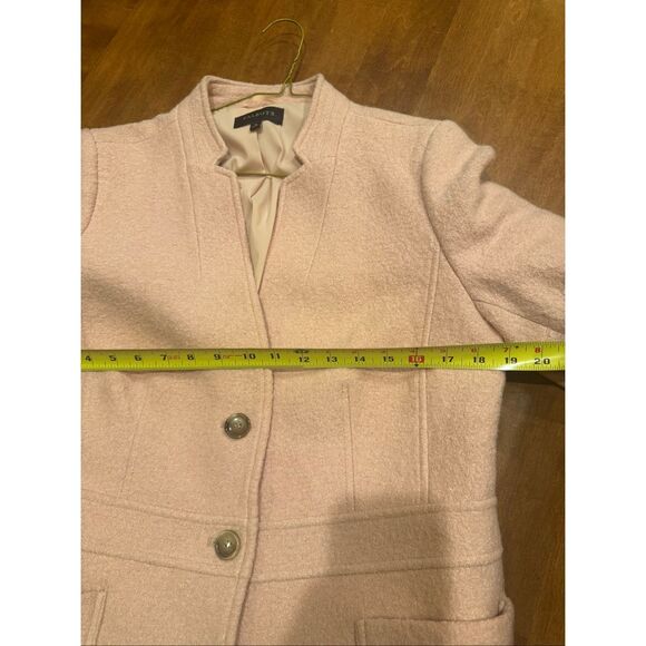 Woman’s Talbots wool blend blazer jacket size 12 soft pink - Picture 4 of 7